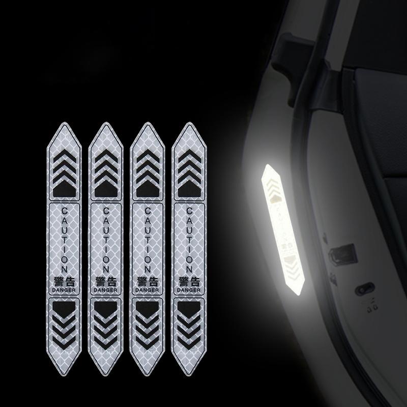 

Светоотражающие наклейки на двери автомобиля Ночная предупреждающая лента Наклейки на двери Декоративные наклейки Светоотражающая полоса для автомобиля Аксессуары для автомобиля