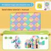 Macaron Rainbow Morandi Magic Ruler Children's Educational Toy Rubik's Cube Can Be Spliced