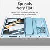 Kickstand Leather Luxury Folding Phone Case For Samsung Galaxy Z Fold 4 Fold4 Fold3 Fold 3 Zfold4 Tempered Glass Protector Film