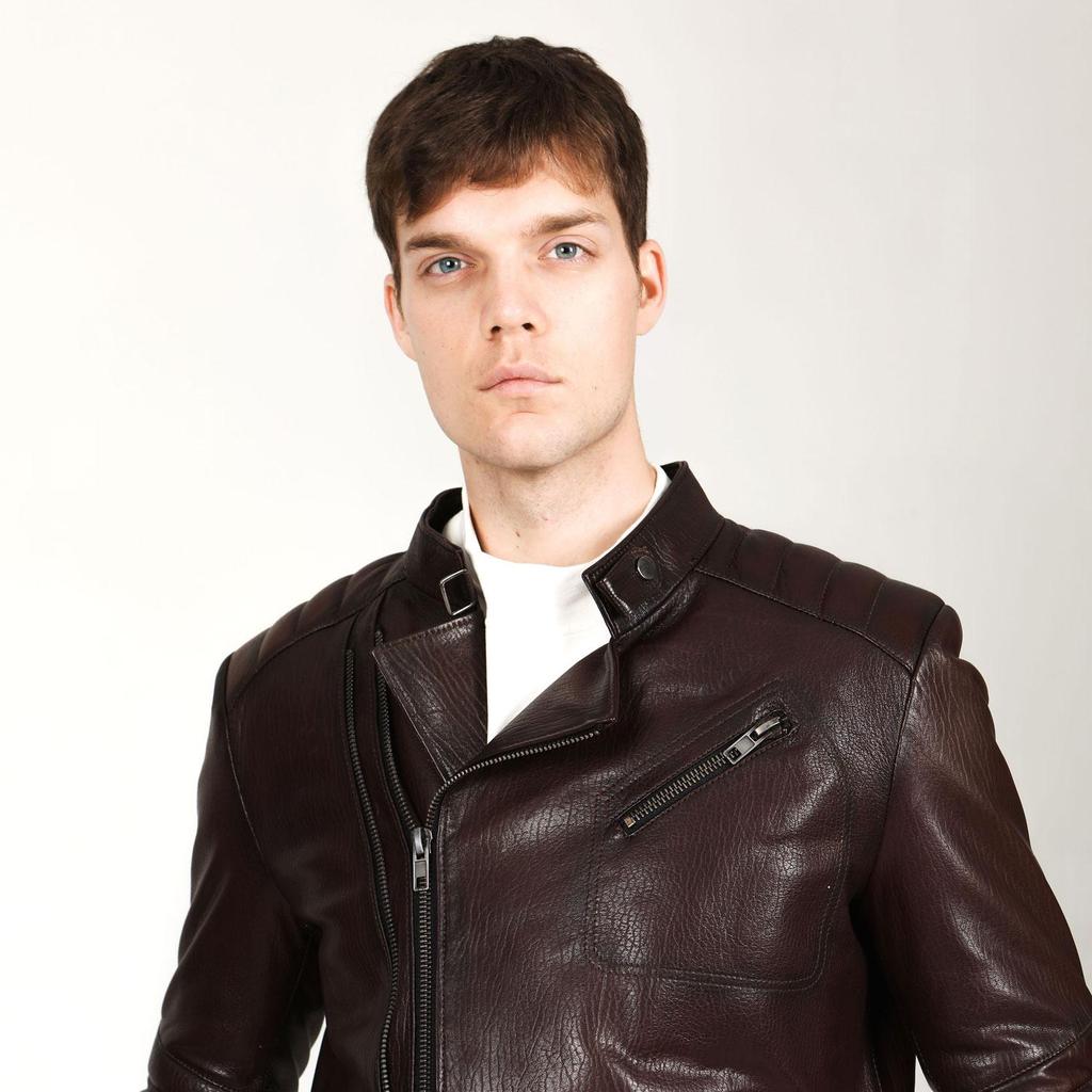 Jumbo Genuine, Real Leather Man, Male Mont