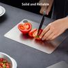 KEITH Titanium Cutting Board Machine for and Everyday Use Perfect for and Picnics - Antibacterial, Double-Sided, Washable, Lightweight, Vegetables,