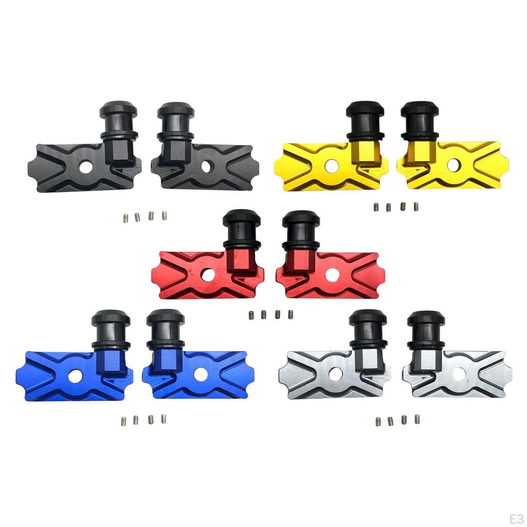 Motorbike Swing Arm Spool Adapter Mount Block Frame Aluminum Alloy Spare Parts Accessories High