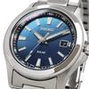 Orologio da polso SEIKO Solare al Quarzo SBPN071 Argento Blu Uomo