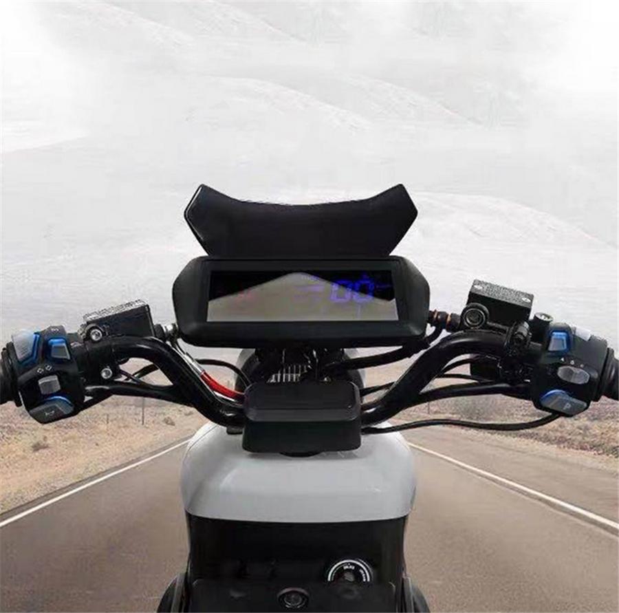 Pair 7/8" Motorcycle Handlebar Switch Assembly Indicator Start Button w/ Light