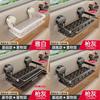 Kitchen Aluminum Suction Cup Sink Organizer With Drip Tray For Wall Mounting