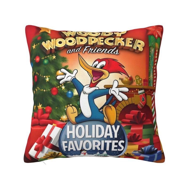 Custom Disney Woody Woodpecker IX Pillow Case for Sofa Cartoon Kawaii Anime Nordic Cushion Cover Soft Pillowcase