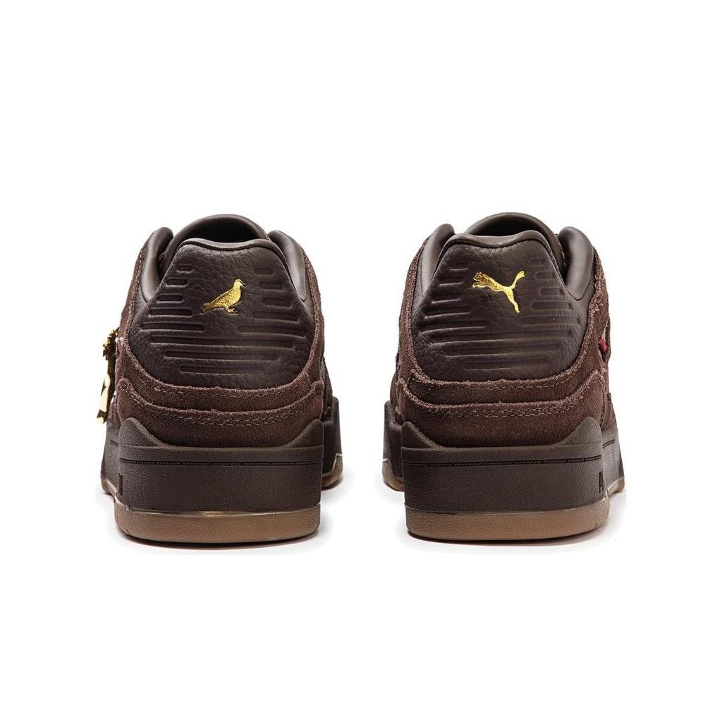 Puma Slipstream Comfortable Versatile Shock Absorbing Durable Low-Top Sneakers Unisex Sneakers Black 395064-01