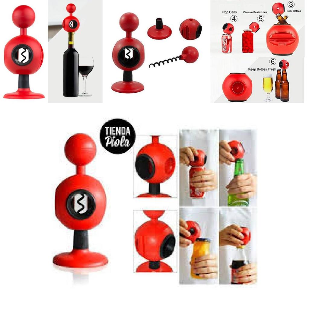 Home Use Multifunction Wine Opener With Plastic Material For Red And Old Wine Bottles