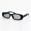 Lapeullolida News Black Tint Retro Sunglasses