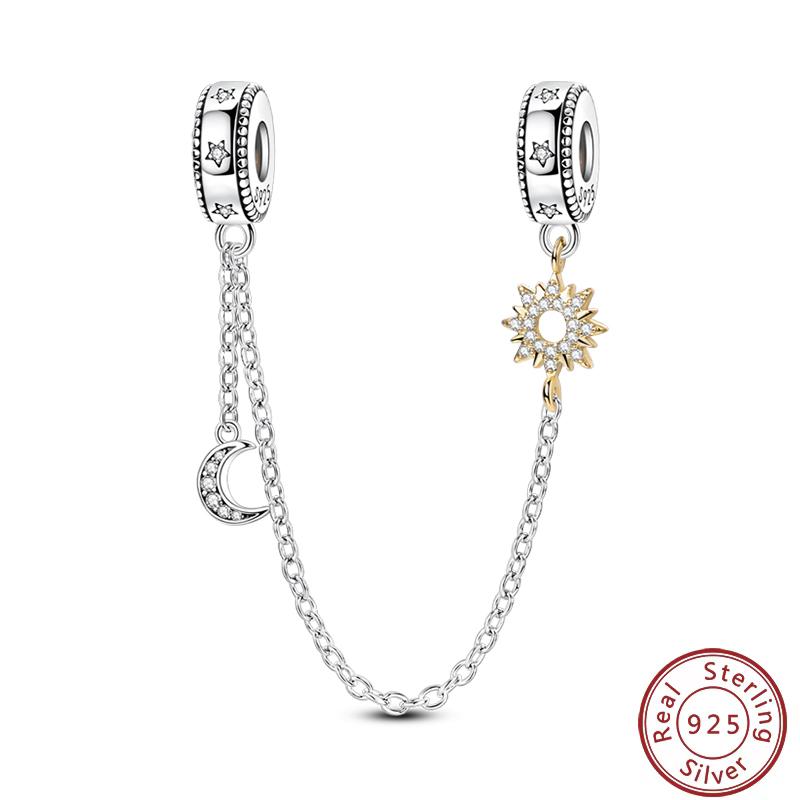 Vendi Charms a Catena con Animali, Piante, Viaggio, Design di Moda, Perline in Argento 925, 3mm, Fai da Te, Creazione di Gioielli Fini