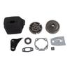 Chainsaw Exhaust Muffler Chain Saw Silencer Clutch Drum Accessory for Husqvarna 55 51 50