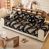 1pc Chenille Jacquard Sofa Cushion Mat Dust-proof Anti-Cat Scratch Couch Slipcover Anti-dirt L Shape Sofa Cover for Living Room
