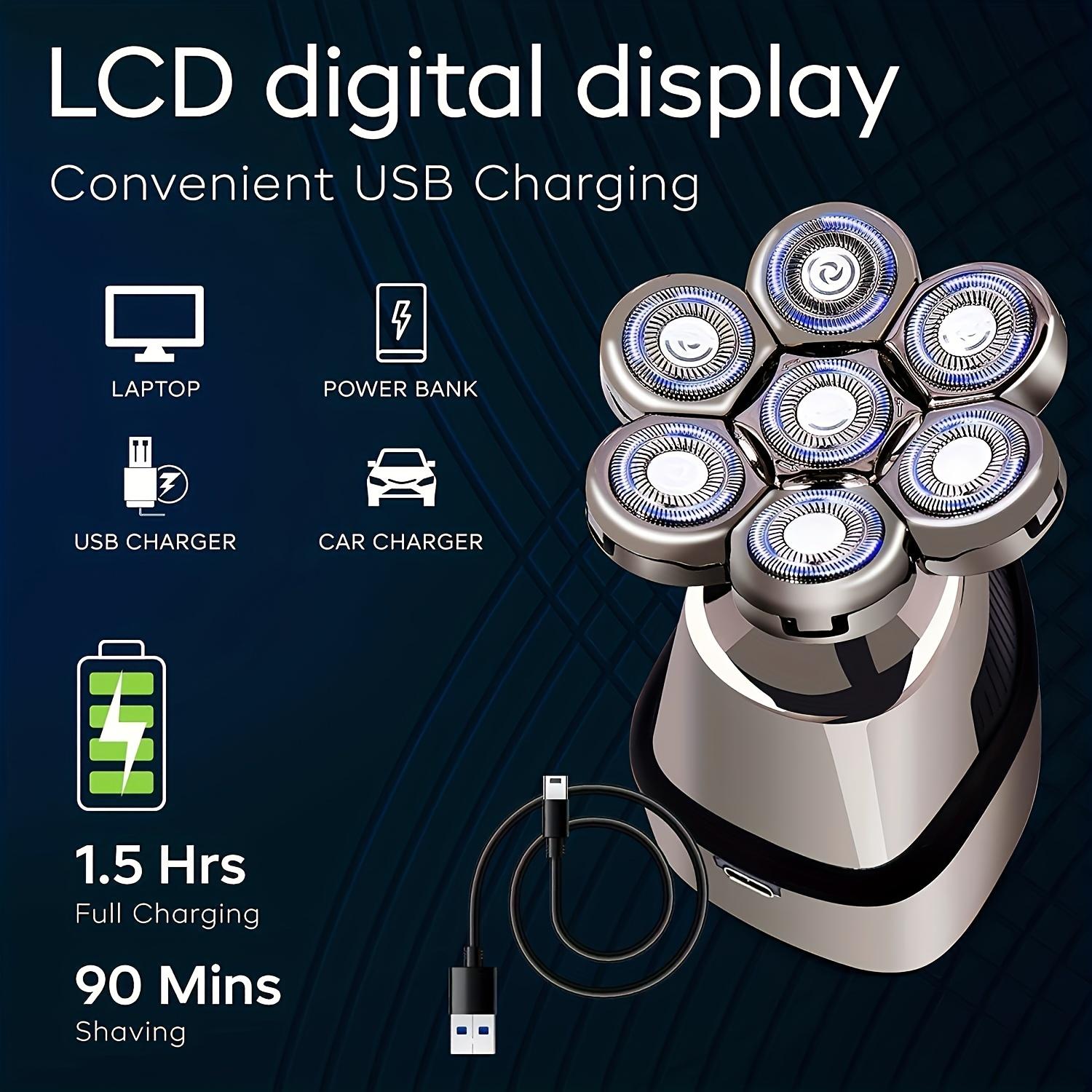 

Набір бритв 7D. Удосконалений 5-в-1 тример для волосся в носі, тример для бороди 5 In 1