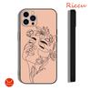 FOR IPhone 14 Beautiful Body Line Art Soft Case for Iphone 14 11 12Pro 8 7 Plus X 13Pro MAX SE2020 XR XS Covers