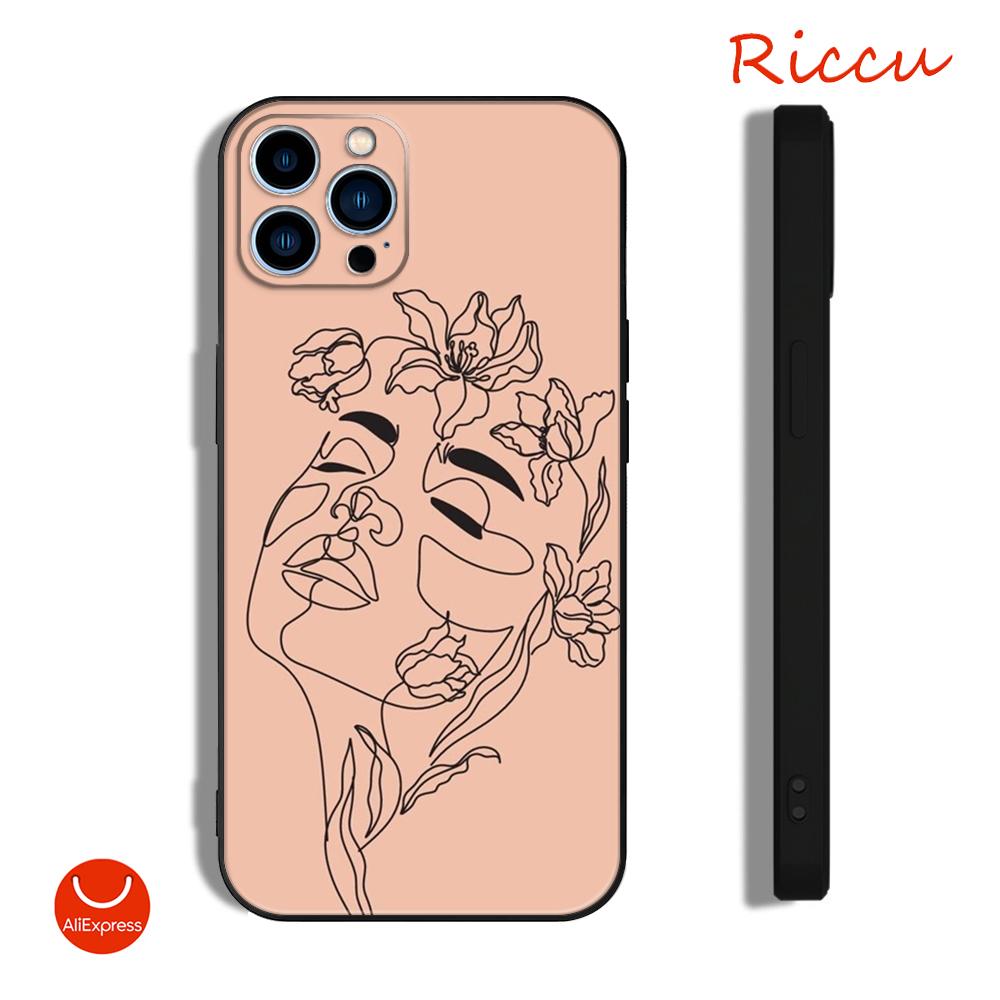 FOR IPhone 14 Beautiful Body Line Art Soft Case for Iphone 14 11 12Pro 8 7 Plus X 13Pro MAX SE2020 XR XS Covers