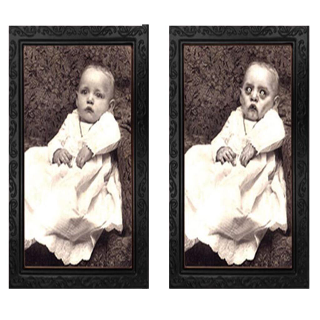 Horror Lenticular 3D Changing Face Scary Portraits