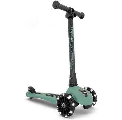 Самокат Детский Scootandride Highwaykick 3 LED Зелёный