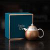 Zheng Wenqiang Mutton-Fat Jade Dragon Egg Teapot