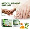 Limited time!!Youdaoplaceholder0 Green Tea Anti-Wrinkle Hand Mask Moisturizes, Removes Dead Skin And Calluses, Repairs And Tightens, Tear Off Handle M