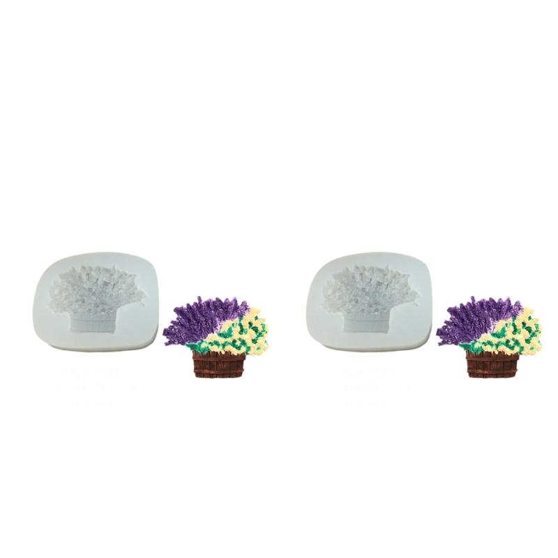 

Flower Bouquet Soap Mould Heat Resistant Easy Demolding for Making Candle Soap Chocolate Fondant Wedding Decoration