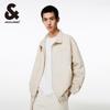 Men's Loose Fit Solid Color Lapel Jacket