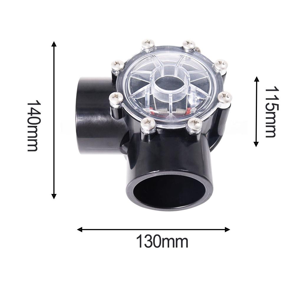 Pool Check Valve Pool Pump Setups Check Valves 130*140*115mm For PENTAIR 146519 Check Valve Right-angle Two-way Water Valves