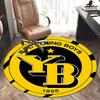 BSC Young Boys,1898 Chair Mat Round Rug Office carpet,Non Slip, Suitable for Living Rooms, Bedrooms Decor1205068a