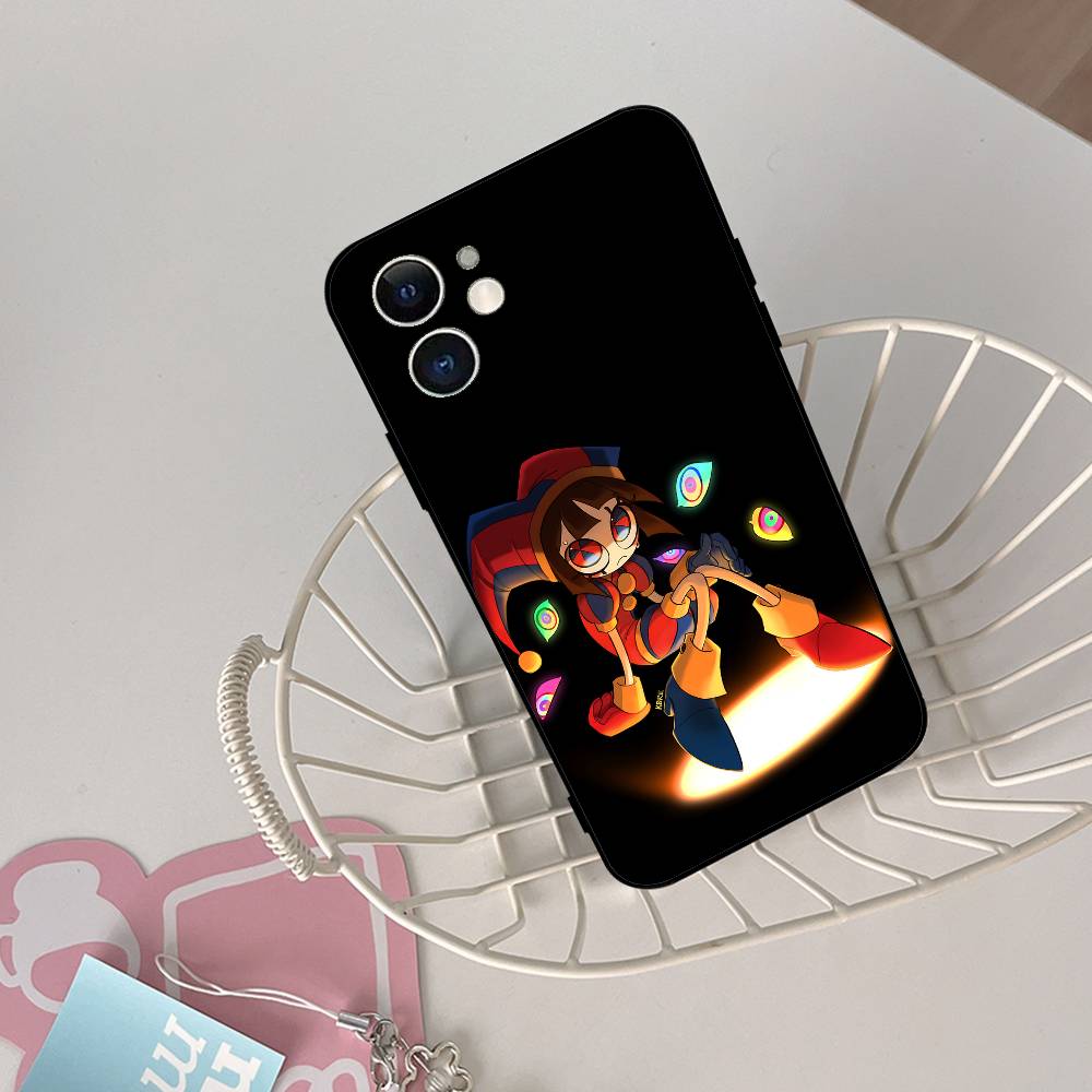 Amazing G-Digital T-Circus Phone Case Black Phone Case For IPhone 17/16/15/13/14 Pro Max/ 11Plus/X/Xr/Xs Max 13mini