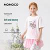 MOMOCO Girls' Sweet Short-Sleeve T-Shirt