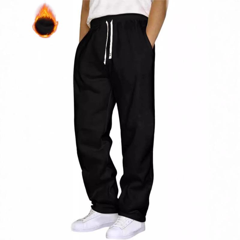 Men's and Women's Casual Trousers and Sweatpants Solid Color Running and Fitness Sports Pants