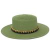 New French summer sun hat women's Panama straw hat fashion outdoor beach hat versatile breathable top hat