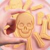 1Set Cartoon Halloween Biscuit Mould Halloween Ghost Skull Cookie Cutting Mold Fondant Cookie Cutter Baking Tool