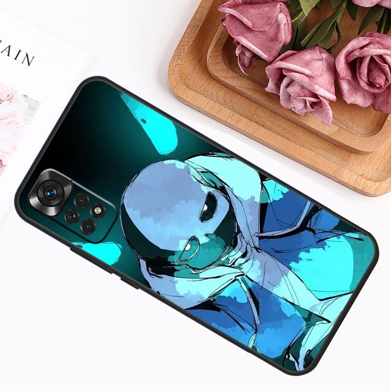 Game Undertale Sans Case For Xiaomi Redmi Note 12 8 9 10 11 Pro Note 12S 11S 10S 9S 9A 9C 9T 10A 10C 12C Cover