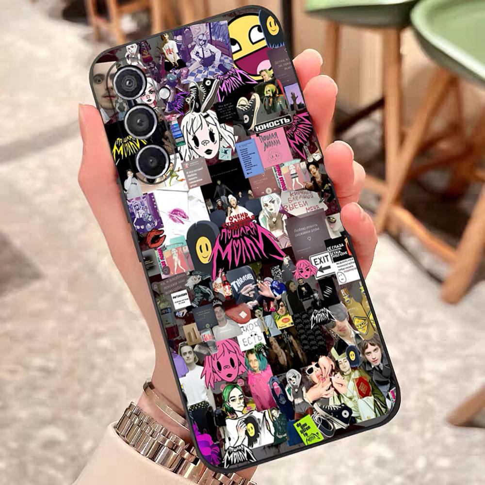 Band Poshlaya Molly Phone Case For Samsung S26 S25 Edge S24 S23 S22 S21 S20 Ultra Plus Fe Galaxy Silicon Cover