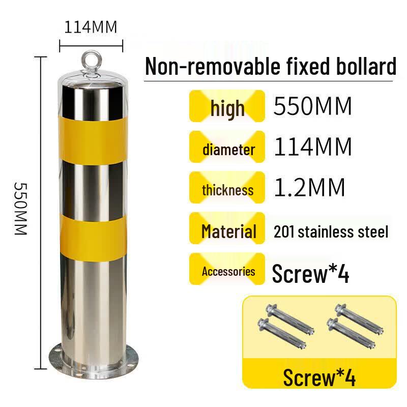 Stainless Steel Safety Bollard