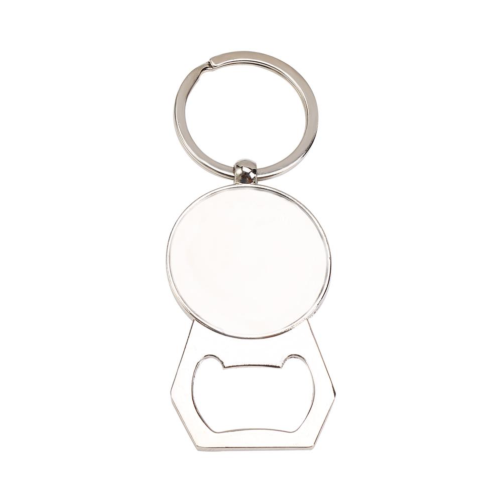 Christmas Gift Creative 50 Year Calendar Novelty Key Rings Bottle Opener Key Chain Metal Key Ring