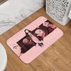 Demones S-Slayer Front Door Mat Anti-Slip Indoor Welcome Quick Dry  Doormat Living Room  Entrance Rug Carpet Footpad