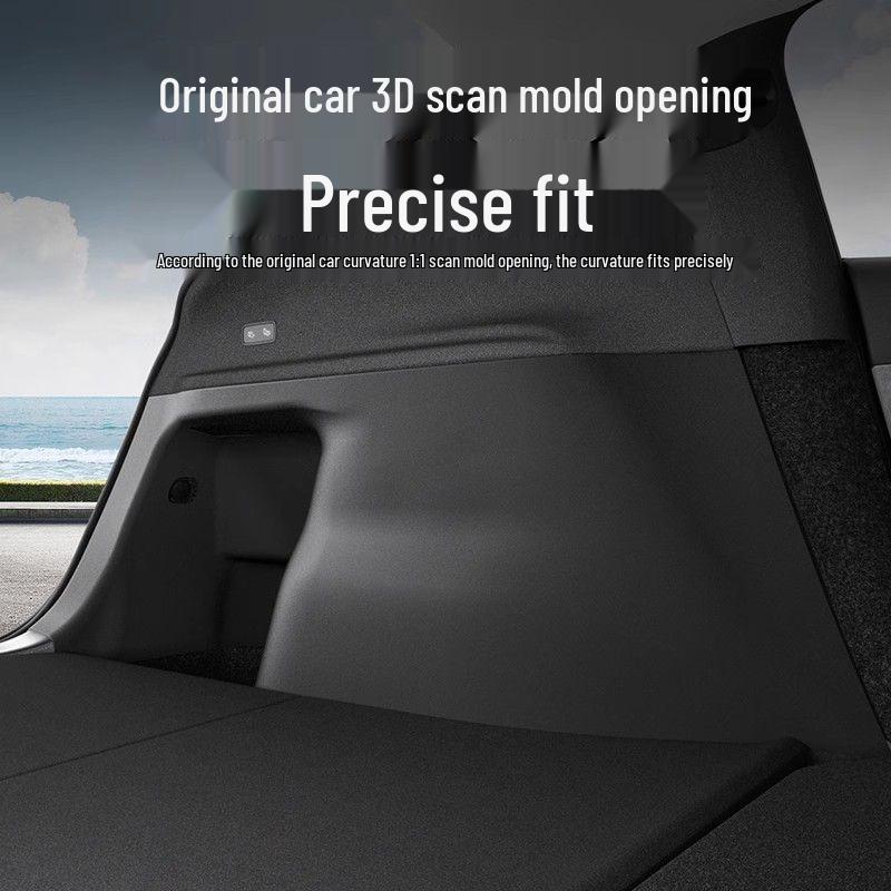 Flannel Protective Pads for Tesla Model Y Trunk Side Guards