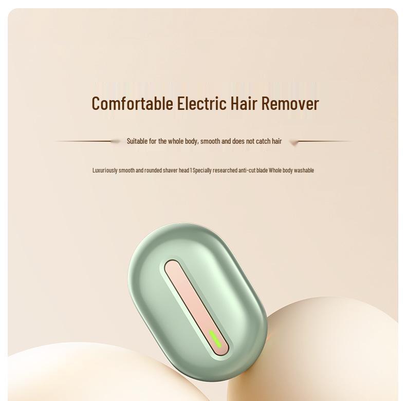 Women's Electric Shaver & Detachable Body Trimmer for Dry/Wet Use - Underarms, Private Parts & Epilator