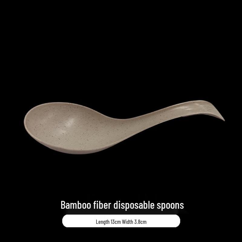 Set di Piatti Monouso Biodegradabili in Fibra di Bambù Qianyu