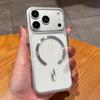 Matte Corrugated For Magsafe Magnetic Case For iPhone 17 Pro Max 17E 16 15 Plus 14 13 12 Luggage Striped Textured Thin PC Cover