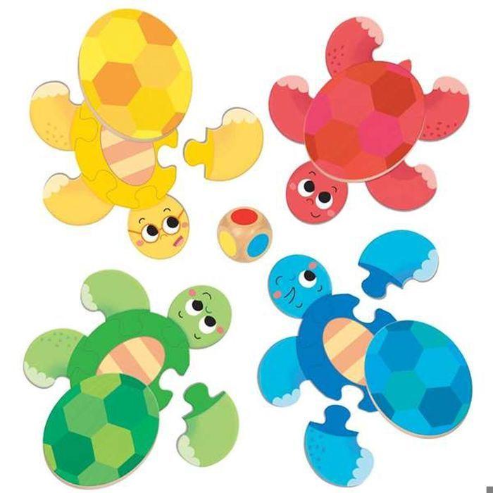 Jouet éducatif Diset Goula Color Turtles - Jeu de société pour enfants dès 2 ans