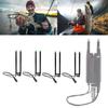 Fishing Windproof Stick Alarm Gear Snag Bites Bar Fishing Snag Ear Bar with LED Light Fishing Tackle Accessories