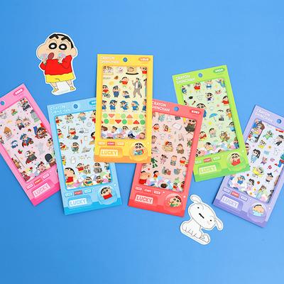 Crayon Shin-chan Lucky Sticker Set 6 Types