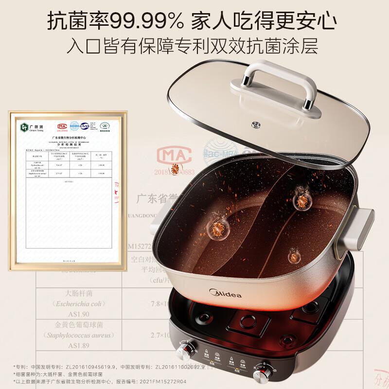 Midea Electric Hot Pot - Double