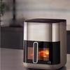 Household Dual Heat Source Air Fryer Far Infrared Visual Glass Multifunctional Intelligent