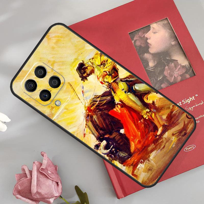 Bullfight Bull Fighter Case For Samsung Galaxy M14 M34 M54 M20 M15 M55 M31s M51 M11 M13 M33 M53 M32 M12 M52 Cover