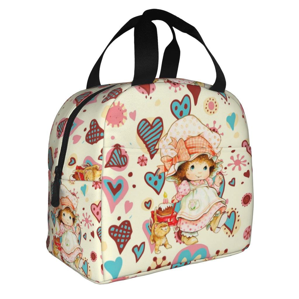 Cartoon S-Sarahs K-Kays Lunch Bag Men Women Kawaii Girl  Cooler Thermal Insulated Lunch Boxes for Adult Office
