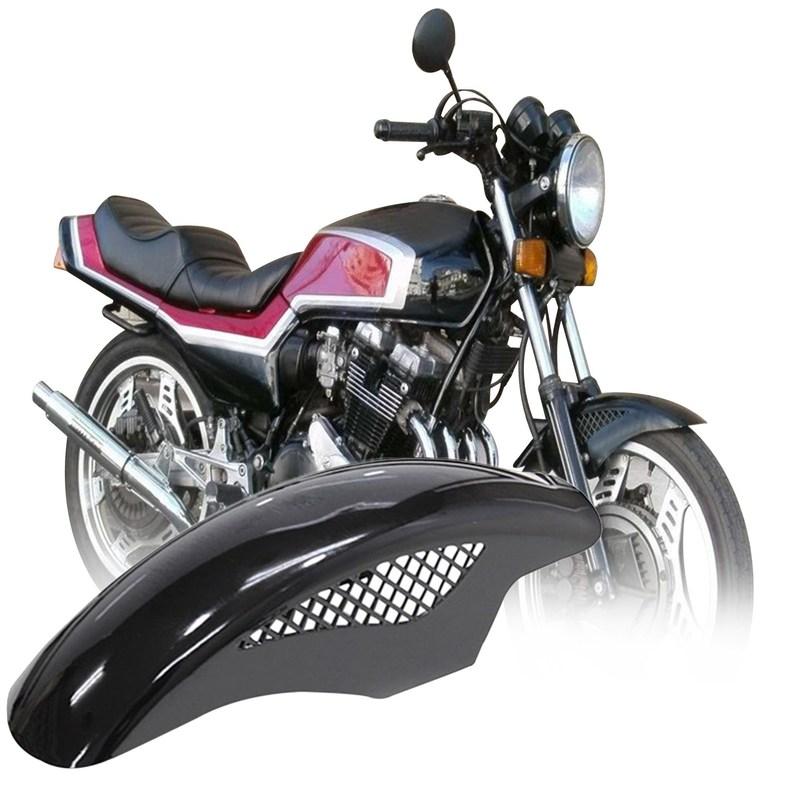 A28G-Motorcycles Modified Front Fender Front Mudguard Cover For Honda CBX250/CBX400 CBX400F Z400FX BEET Black