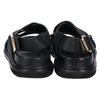 MARNI FBMS015701 P3614 Fussbett Leather Cross Strap Sandals/ shoes 35 blackUsed